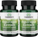 Swanson Full Spectrum Asparagus Young 400 mg 60 Caps (2 Pack)