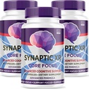 (3 Pack) Synaptic XR Capsules, SynapticXR, Synaptic XR Core Focus, Synaptic XR Brain Caps, Synaptic XR, Brain Synaptic XR, Synaptic XR Advanced Formula 180 Capsules for 3 Ay