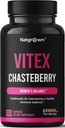 Natgrough Vitex Chasteberry συμπλήρωμα για τις γυναίκες 1,000 mg - Υποστηρίζει την ισορροπία ορμονών και γονιμότητα - Agnus Castus Chaste Tree Vitex Berry Extract Κάψουλες - 120 Ct