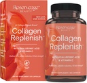 Reservage Beauty Collagenish - Collagen Booster & Συμπλήρωμα για Υγιή Φροντίδα του δέρματος & την ανάπτυξη των μαλλιών - Υποστηρίζει Φυσική παραγωγή ελαστίνης - 120 κάψουλες (30 υπηρεσίες)