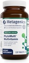 Metagenics Phyto Multivitamin - Sağlıklı Ağlama, Hücre Sağlığı ve Genel Sağlık - Erkekler ve Kadınlar için - 20 Temel Vitaminler ve Mineraller - Vitamin B6, Lutein & çinko ile - 120 Tablet