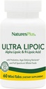Natures Plus Ultra Lipoic - 60 Bi-Layered Mini-Tabs - Probiyotiks, Nutrients & Whole Food Mechanics - Gluten Free - 30 Hizmet