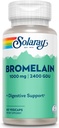 SOLARAY Bromelain συμπλήρωμα, 1000mg 