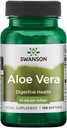 Swanson Aloe Vera 25 Milligram 100 Sgels