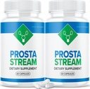 Ιδανική απόδοση (2 πακέτο) Prosta Stream Prostate συμπλήρωμα Prostastream χάπια (120 κάψουλες)
