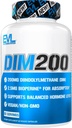 EVL Diindolylmethane Supplement for Men - Advanced DIM 200mg με Dim Plus Bioperine για ενισχυμένη απορρόφηση - Vegan Non-GMO Hormone Balance Supplement for Enhanced Energy Mood and Performance