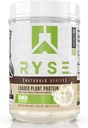 RYSE Loaded Plant Protein - Βανίλια - 20g Natural Vegan Plant Based Protein Powder from Pea, Chickpea & Barley Rice - Χωρίς τεχνητά χρώματα, γεύσεις ή γλυκαντικά - 20