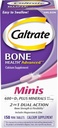 Caltrate Minis 600 Plus D3 Plus Minerals & Vitamin D Supplement Tabletler, Bone Health and Mineral Supplement for Yetişkinler - 150 Count