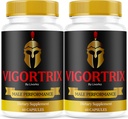 (2 Pack) Vigortrix - Vigortrix Pills Advanced Formula Reviews, 120 Capsules for 2 Months
