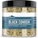 Earthborn Elements Black Cohosh 200 Capsules, Pure & Undiled, No Wordss