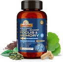Focus and Memory Vitamins, 13-in1 Multi-Benefit Blend για Γνωστική και Εγκεφαλική Υγεία, συμπλήρωμα μνήμης για τον εγκέφαλο, 90 κάψουλες χορτοφάγων