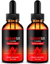 NutraRize (2 Pack) SugarSix Drops, Resmi Sugar Six Liquid Formula, Tüm Doğal Destek Sürekli ve Sağlıklı Seviyeler, Premium Dropper to maintain Good Circulation, Sugar Six Review (60 Hizmet)