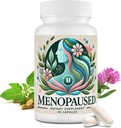 Kadınlar için Menopause Supplements - Sağlık ve Yaşam için Çokvitamin - Hormon Dengesi ve Duygusal Rahatlık için Herbal Destek - Hot Flash & Night Sweat -90 Capsule