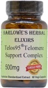 Barlowe's Herbal Elixirs Telos95® Telomere Support Kompleksi | Gelişmiş Hücre Sağlığı ve Longevity Formula | Astragalus Extract | Non-GMO, Stearate-Free, Glass Şişed
