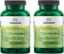 Swanson Probiotic Complex 4.2 Δισεκατομμύριο CFU 5-Strain Digestive Health Fat Μεταβολισμός κορεσμού Prebiotic FOS Complex συμπλήρωμα 120 Veggie DRcaps (2 Pack)