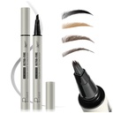 Microblading Eyebrow Kalem, Sıvı Magical Multi-Tip Eyebrow Kalems for Women, Water Eyebrow Pen for Natural Brow, Long Lasting Eyebrow Dye with Hair Like Capsules Brows Makyaj Pen