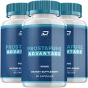 Erkekler için Prostapure Supplement - Prosta Pure Advanced Energy Pills, Prostapur En Güçlü Supplements Prostapuer for Men Health Supplement, Yorumlar (3 Pack - 180 Capsules)
