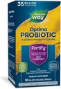 Nature's Way Fortify Optima Probiyotik for Yetişkinler, 35 milyar Live Cultures, 15 Strains, Supports Digestive Balance and Immune Health*, No Refrigeration Required, 60 Capsules (Package May Vary)