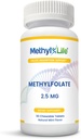 L- Methylfolate 2, 5 - L-5- MTHF ως Magnafolate- C (2.500 mcg ανά δισκίο) - [90 μασώμενα δισκία]