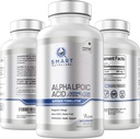 Alpha Lipoic Acid 600 mg EN 240 Vegan Capsules- Gluten Free, Pure Non-GMO ALA- Supports Energy & Anti Oxidant