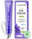 Caffeine Eye Cream for Dark Circles and Puffiness, Bags Under Eyes, Collagen Anti Aging Day and Night Corrector for Women and Men
