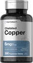 Horbäach Chelated Copper Supplement 6mg 