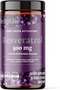 ResVitale Resveratrol 500 mg - Erkekler ve Kadınlar için Resveratrol Tamam - 30 Veggie Capsules