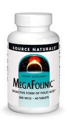 Πηγή Naturals MegaFolinic 800mcg - 60 δισκία