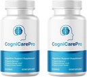 (2 Pack) Cogni Care Pro χάπια Booster εγκεφάλου για την υποστήριξη εγκεφαλική ομίχλη & απώλεια μνήμης 120