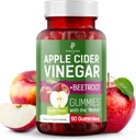 Apple Cider Vinegar Gummies - Doğal Apple Flavor - Sağlıklı Keto Gummies - GMO, Vegan, Gluten Free - Apple Cider Gummies (60 Adet)