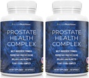 Prostate Health Supplement for Men A Complex with Saw Palmetto Multi-Ingredient Formula, 30 Synergistic Vitamins & Herbs to Support Prostate and Urinary Tract Health, Two Bottle Pack 40 Day Supply!