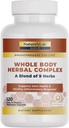 Nature's Lab Gold Whole Body Herbal Complex - Turmeric, Boswellia, Ginger, Green Tea, Rosemary - 120 Κάψουλες (60 Ημέρα προσφοράς)
