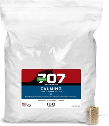 Formula 707 Calming Equine Supplement 20LB Τσάντα – 160 Services – Ανακούφιση άγχους και ενισχυμένη εστίαση για τα άλογα – L-Tryptophan, Θιαμίνη & Μαγνήσιο