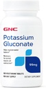 GNC P Properties Gluconate 99 mg, 100 Tablet, Destekler Normal Kas Fonksiyonlar