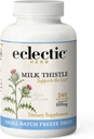 Eclectic Institute Raw Freeze-Dried Non-GMO Milk Thistle | With Silymarin for Liver Support - Detox, Cleanse & Keep | 240 CT