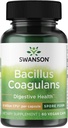 Swanson Bacillus Coagulans - Natural Probiyotik Supplement Supporting Digestive Health w/ 6 Milyar CFU - GI & General Gut Health - (60 Veggie Capsules)