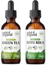 Άγρια & οργανικά πράσινο τσάι Βάμμα 2 fl oz & Gotu Kola Βάμμα 2 fl oz