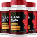 Clear Flux συμπλήρωμα, Super Boost Clear Flux συμπλήρωμα, Clear Flux χάπια, επίσημη Formula, Premium υποστήριξη για τη διατήρηση σταθερών επιπέδων & υγιή κυκλοφορία, Clear Flux Υγεία Κριτικές (3 Pack)