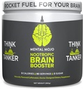 Nootropic Brain Booster (90 Services) Nootropic Drink Mix & Brain Supplement - Brain Fuel Boosts Energy, Focus & Memory - Μηδέν θερμίδες, Χωρίς ζάχαρη - Φράουλα Kiwi