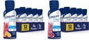 Διασφάλιση Clear Nutrition Drink, 0g Fat, 8g πρωτεΐνη, μικτή φρούτα & βατόμουρο Ρόδι Γεύσεις, 10 Fl Oz, συσκευασία των 12