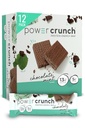 Power Crunch Protein Wafer Bars, Υψηλής πρωτεΐνης σνακ με νοστιμότατο γούστο, Μέντα σοκολάτας, 1.4 Ουγγιά (12 κόμης)