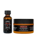 Live Bearded Beard Oil and Butter Grooming Kit - Amerika'da Yapıldı - Shea, Argan, Jojoba - Büyüme Desteği | Amerikan Scent - Cedar, Vetiver, Bergamot