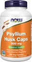 Şimdi Gıdalar Tamamlıyor, Psyllium Husk Caps 500 mg, Non-GMO Projesi Doğrulandı, Doğal ► Fiber, Intestinal Health*, 500 Veg Capsules