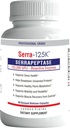 Serra-125k Extra Strength Serrapeptase 125.000 SPU, 90 Vegan Κάψουλες, Καθυστερημένη απελευθέρωση, Συστηματικά Ένζυμα, Υποστηρίζει Υγιείς Αιμόνες και ένα Υγιές Ανοσοποιητικό Σύστημα, Μη ΓΤΟ και Όλα-Φυσικά
