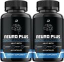 Neuro Plus συμπλήρωμα εγκεφάλου, NeuroPlus για τη φόρμουλα μνήμης, Nero Plus PQQ για τη μείωση των αρνητικών επιπτώσεων της εγκεφαλικής ομίχλης, Neuro+ Γνωστική λειτουργία, Nuero Plus Κριτικές (2 πακέτο - 120 κάψουλες)