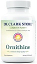 Dr Clark Ornithine Συμπλήρωμα Διατροφής - Χωρίς γλουτένη, Φυσική Βοήθεια για τον Ύπνο, Προάγει τον Μεταβολισμό, τον Καθαρισμό και την Αποτοξίνωση, 500mg, 100 Κάψουλες Ζελατίνης