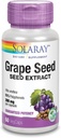SOLARAY Grape Tohumu 200 mg Plus Bioflavonoyak Kompleks | Sağlıklı Kartiovascular & Blood Gemi Desteği | 60 VegCaps