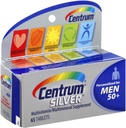 Centrum Silver Erkekler 50+ Multivitamin Tabletleri 65 ea