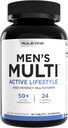 Kural 1 Erkek Çok - Erkeklerin Günlük Vitaminleri, Essential Mineraller, Superfoods, Digestive Enzymes, Amino Asits, & Antioksis for Active Lifestyles and Wellness Support (90 Tablet, 30 Day Supply)