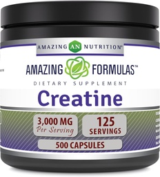 Εκπληκτικές Φόρμουλες Creatine 3000 Mg Amino Acid Supplement 